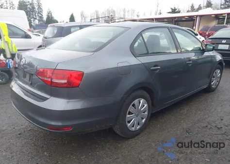 2015 Volkswagen Jetta 2.0L S from USA, damaged, VIN 3VW2K7AJ3FM297139